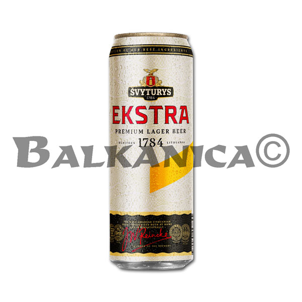 0.568 L CERVEZA LATA EKSTRA PREMIUM LAGER SVYTURYS 5.2%-13P 0.568 L CERVEZA LATA EKSTRA PREMIUM LAGER SVYTURYS 5.2%-13P