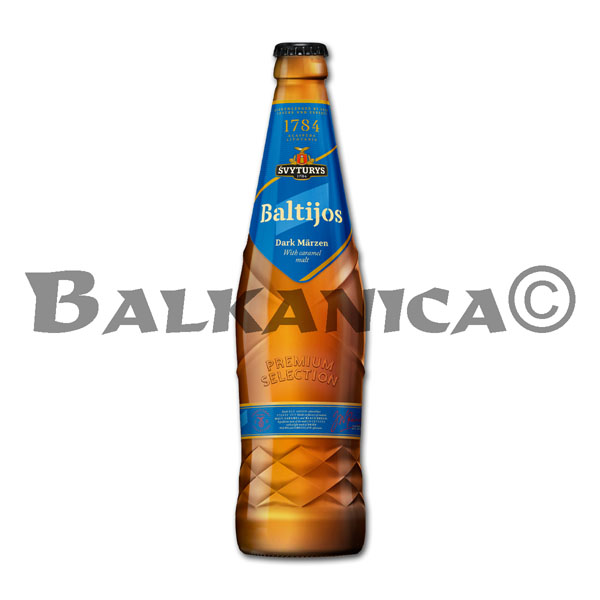 0.5 L CERVEZA OSCURA BOTELLA BALTIJOS SVYTURYS 5.8%-15P 0.5 L CERVEZA OSCURA BOTELLA BALTIJOS SVYTURYS 5.8%-15P