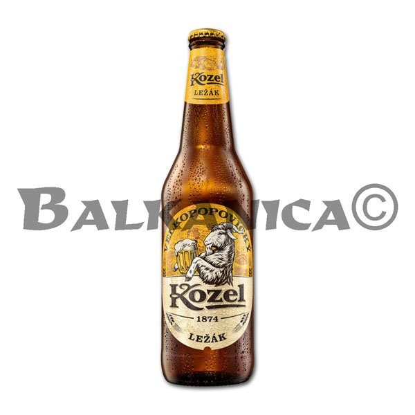 0.5 L PIWO BUTELKA LEZAK KOZEL 4.6%-11.3P 0.5 L PIWO BUTELKA LEZAK KOZEL 4.6%-11.3P