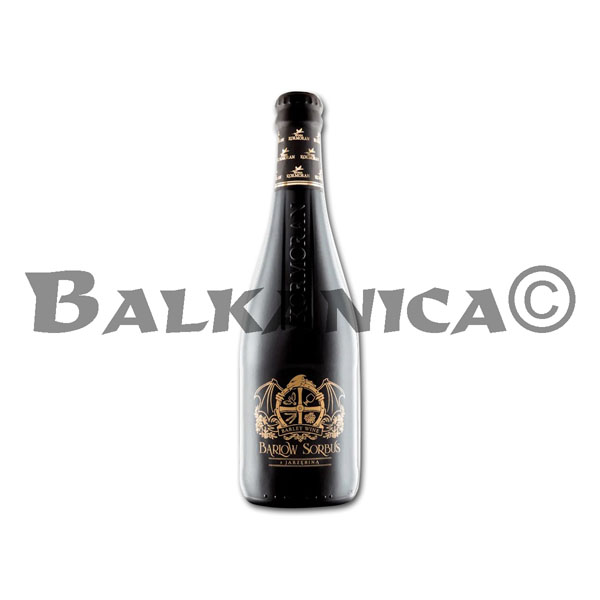 0.375 L CERVEZA BOTELLA BARLOW SORBUS CON BAYA DE SERBAL KORMORAN 10.5%-26P