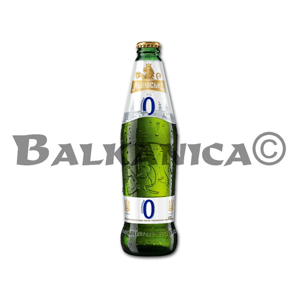 0.45 L CERVEZA BOTELLA SIN ALCOHOL 1715 LVIVSKE