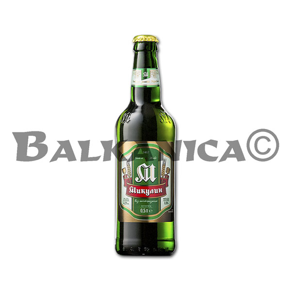 0.5 L BEER BOTTLE LIGHT MYKULYN 4.3%-11P