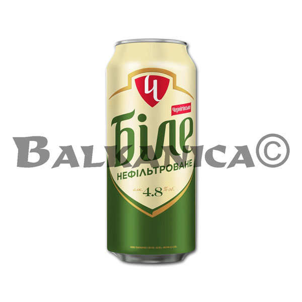 0.5 L CERVEZA LATA SIN FILTRAR BILE 4.8%-11.7P