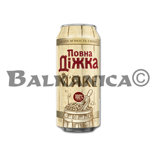 0.5 L CERVEZA LATA MIAKE POVNA DIZHKA 4.2%-10.4P