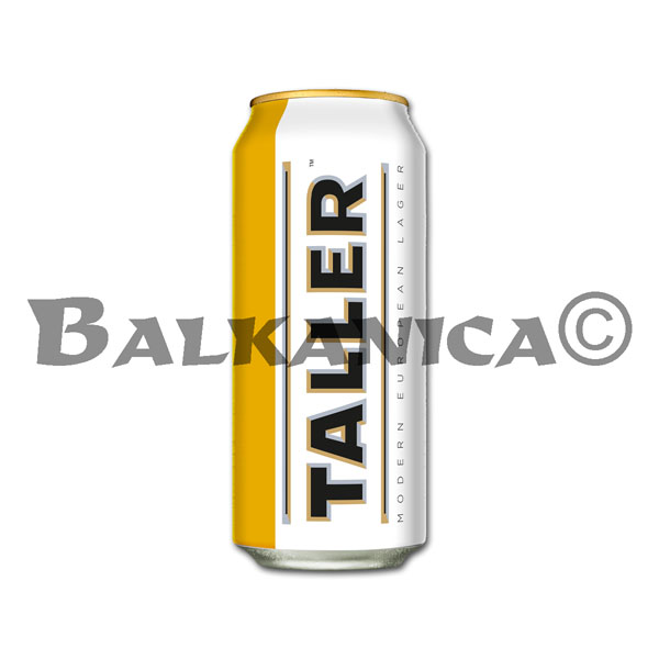 0.5 L CERVEZA LATA TALLER 5%-12P