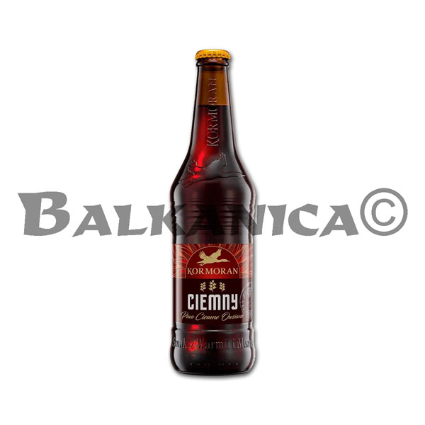 0.5 L PIWO CIEMNY KORMORAN 12.5%-4.5P