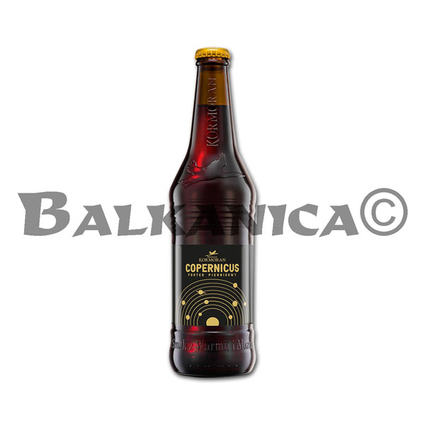 0.5 L PIWO BUTELKA COPERNICUS PORTER PIERNIKOWY KORMORAN 8.5%-22.5P