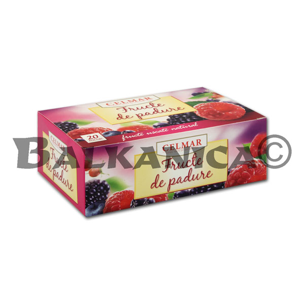 40 GR INFUSION FRUTAS DEL BOSQUE CELMAR 40 GR INFUSION FRUTAS DEL BOSQUE CELMAR