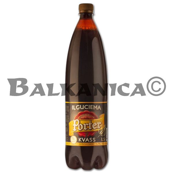 1.5 L BEBIDA DE TRIGO CON GAS KVAS PORTER ILGUCIEMA 1.5 L BEBIDA DE TRIGO CON GAS KVAS PORTER ILGUCIEMA