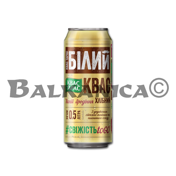 0.5 L BEBIDA BLANCA KVAS TARAS