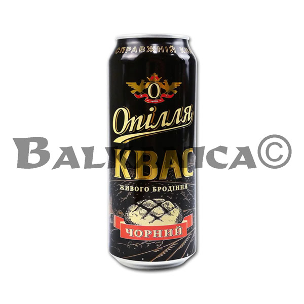 0.5 Л КВАС ЧЕРНЫЙ ОПИЛЛИЯ