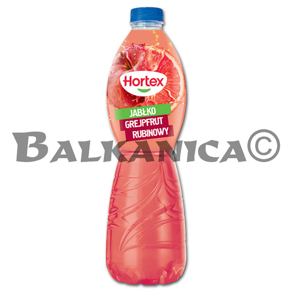 1.75 L SOK JABLKO GREJPFRUT RUBINOWY PET HORTEX