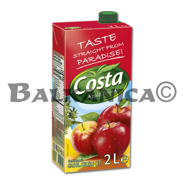 2 L ZUMO DE MANZANA COSTA