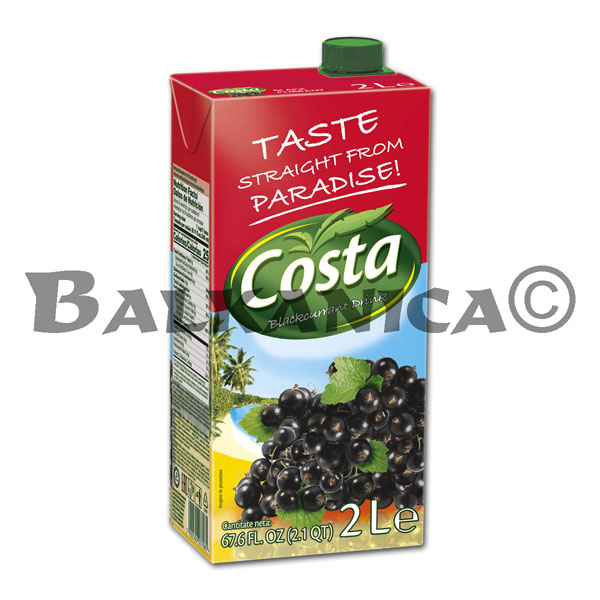 2 L ZUMO DE GROSELLA NEGRA COSTA
