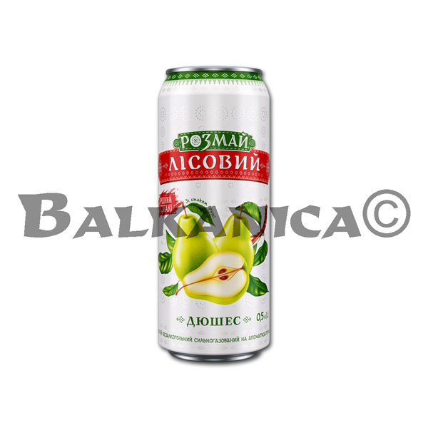 0.5 L REFRESCO PERA ROZMAY LISOVYY