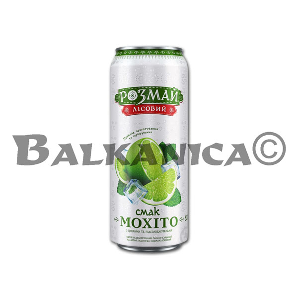0.5 L REFRESCO MOJITO ROZMAY LISOVYY
