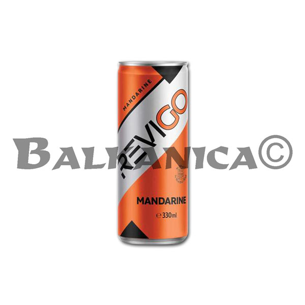 0.33 L REFRESCO CON GAS MANDARINA REVIGO