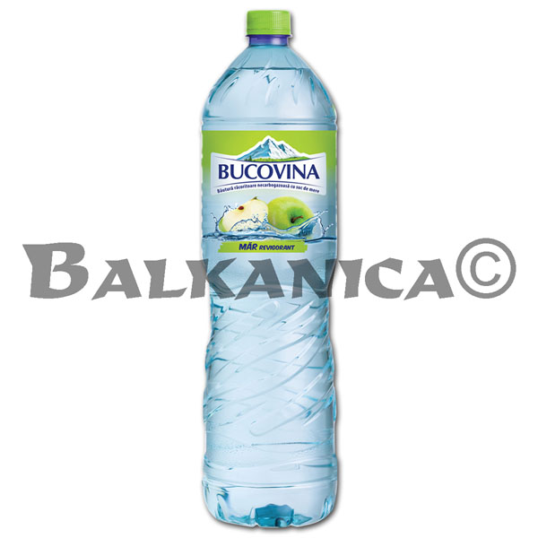 1.5 L FRUIT WATER WITH APPLE BUCOVINA