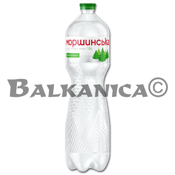 1.5 L AGUA MINERAL COM POUCO GAS MORSHYNSKA