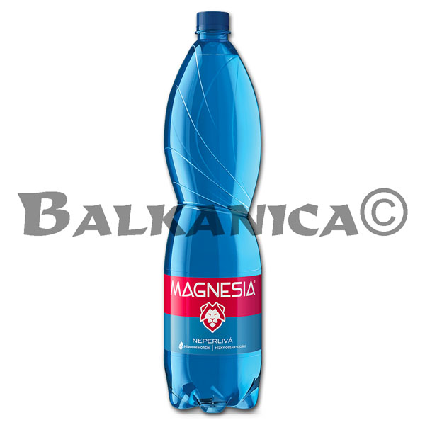 1.5 L AGUA MINERAL SIN GAS Y ALTO CONTENIDO DE MAGNESIO MAGNESIA