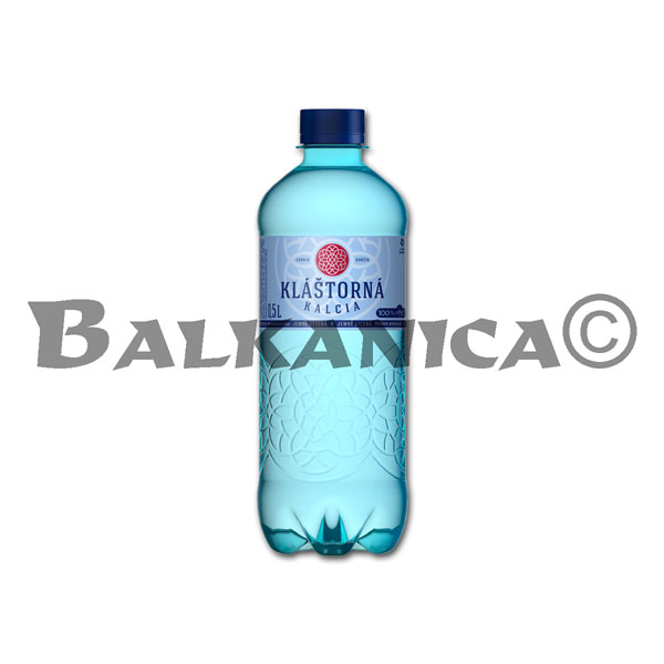 0.5 L AGUA LIGERAMENTE CARBONATADA Y ALTO CONTENIDO DE CALCIO KLASTORNA KALCIA
