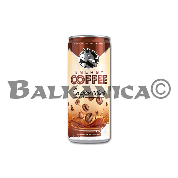 0.25 L CAFE ENERGETICO CAPUCHINO HELL