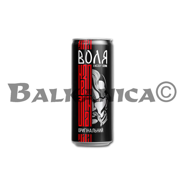 0.33 Л ЭНЕРГЕТИЧЕСКИЙ НАПИТОК ОРИГИНАЛЬНЫЙ ВОЛЯ МОРШИНСКАЯ