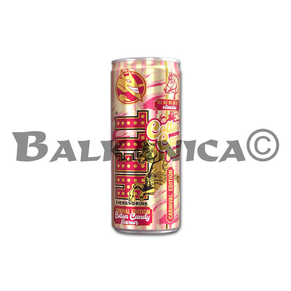 0.25 L BEBIDA ENERGETICA COTTON CANDY HELL