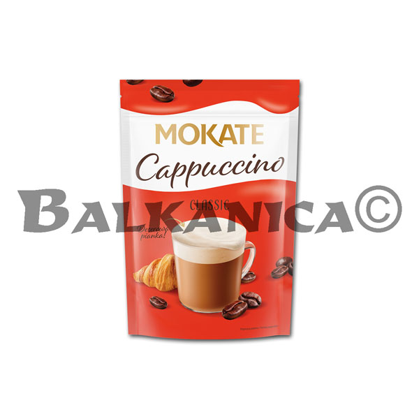 110 G CAPPUCCINO CLASIC MOKATE 110 G CAPPUCCINO CLASIC MOKATE