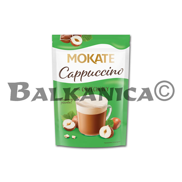 110 G CAPPUCCINO SABOR AVELLANAS MOKATE 110 G CAPPUCCINO SABOR AVELLANAS MOKATE