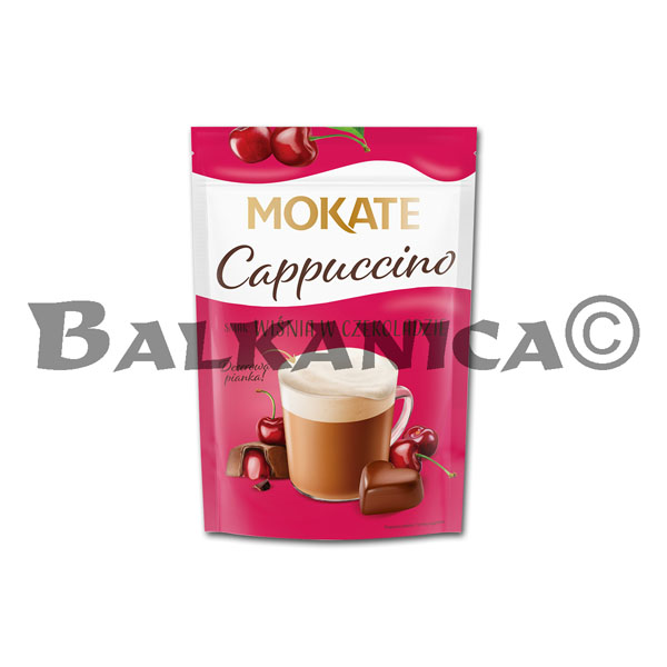 110 G CAPPUCCINO SABOR GUINDAS Y CHOCOLATE MOKATE 110 G CAPPUCCINO SABOR GUINDAS Y CHOCOLATE MOKATE