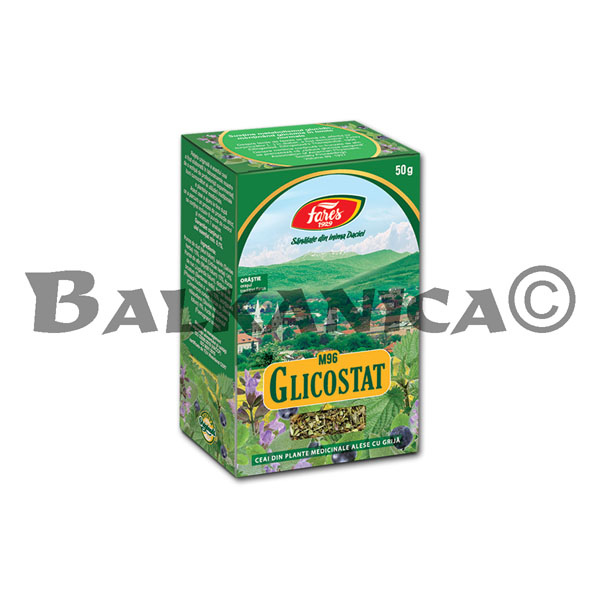 50 G TEA GLUCOSTATE FARES