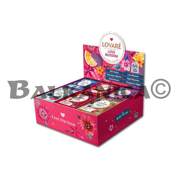 165 G PACK LOVE BLOSSOM 90 BOLSAS LOVARE