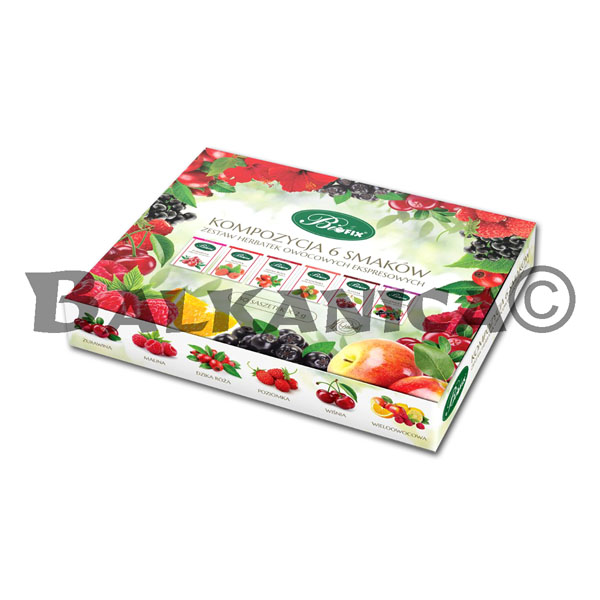 60 G CAJA 6 TIPOS TE DE FRUTAS BIFIX 60 G CAJA 6 TIPOS TE DE FRUTAS BIFIX
