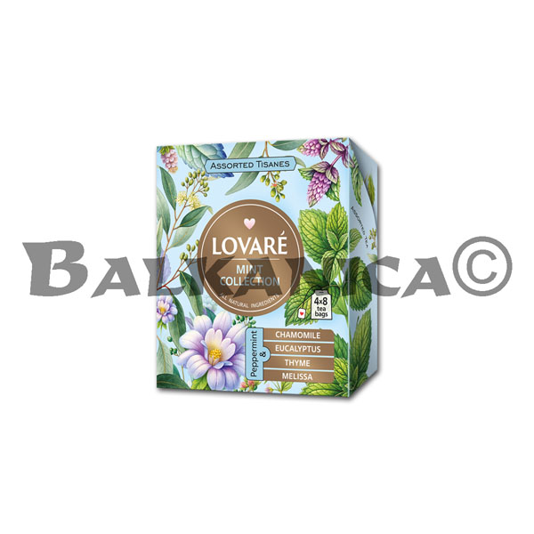 41.6 G CHAY KOLEKTSIYA MYATA 32 SHT LOVARE