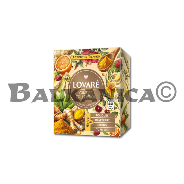 57.6 G CHAY KOLEKTSIYA IMBYRU 32 SHT LOVARE