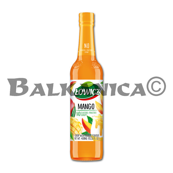 0.4 L JARABE DE MANGO LOWICZ