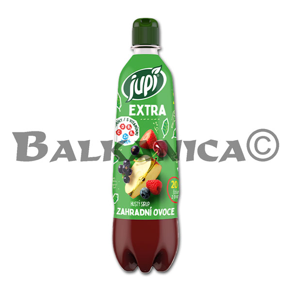 0.7 L JARABE EXTRA DE FRUTAS DEL JARDIN JUPI