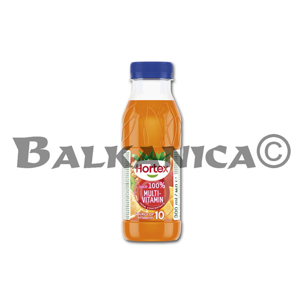 0.3 L ZUMO MULTIVITAMINA PET HORTEX