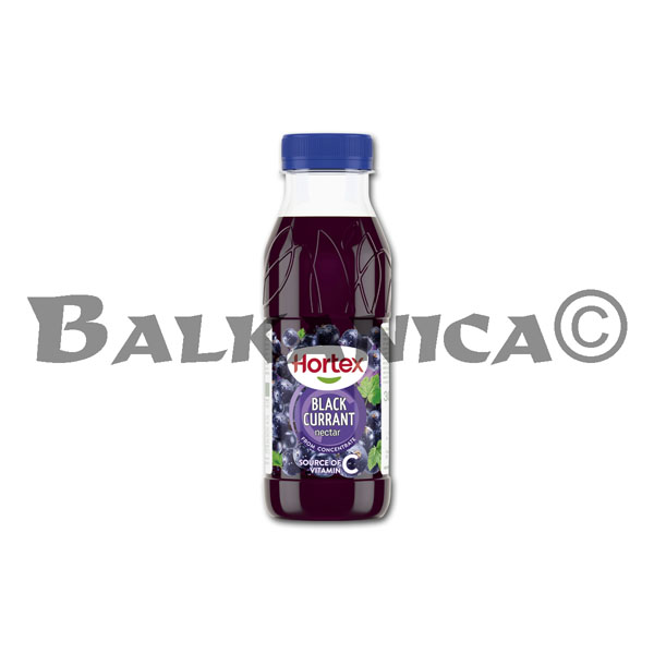 0.3 L NECTAR DE GROSELLA NEGRA PET HORTEX