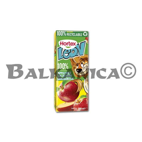 0.2 Л СОК ЯБЛОЧНЫЙ ЛЕОН ХОТЕКС