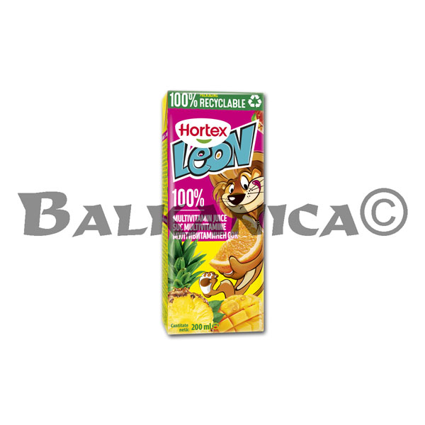 0.2 Л СОК МУЛЬТИВИТАМИН ЛЕОН ХОРТЕКС